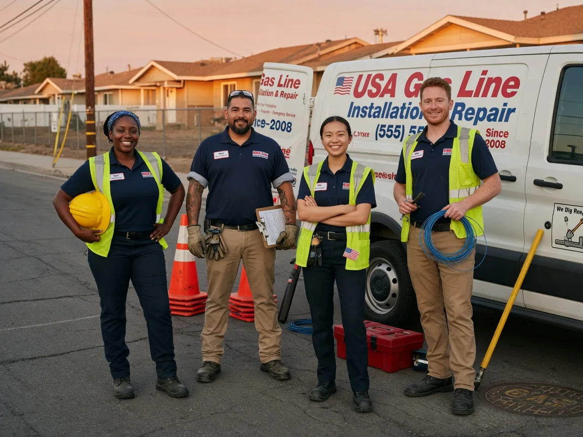 Gas Line Installation company in Galva, KS